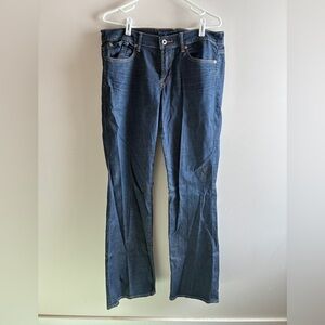 Lucky Brand Dark Blue Straight Leg Jeans